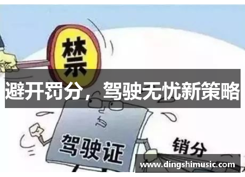 避开罚分，驾驶无忧新策略